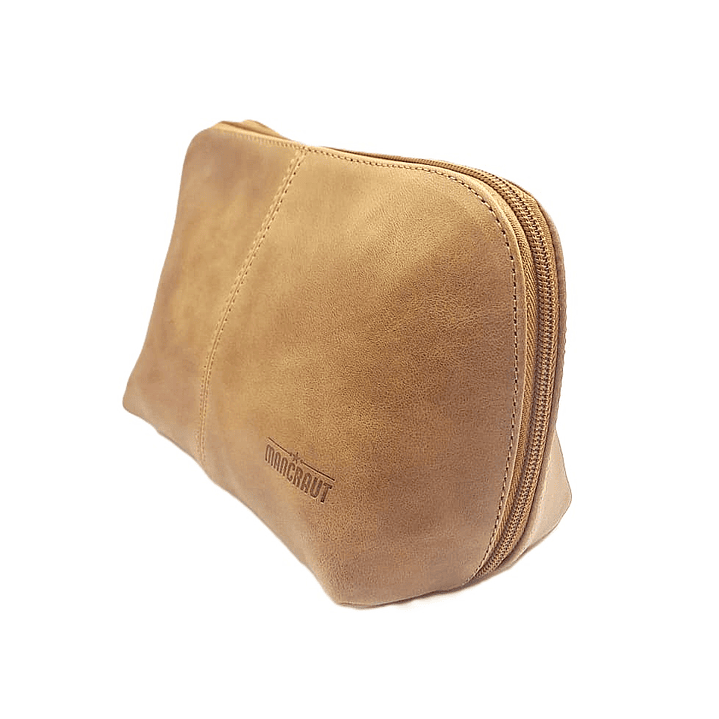 Cosmetiquero Amavita 100% Cuero - Café 5