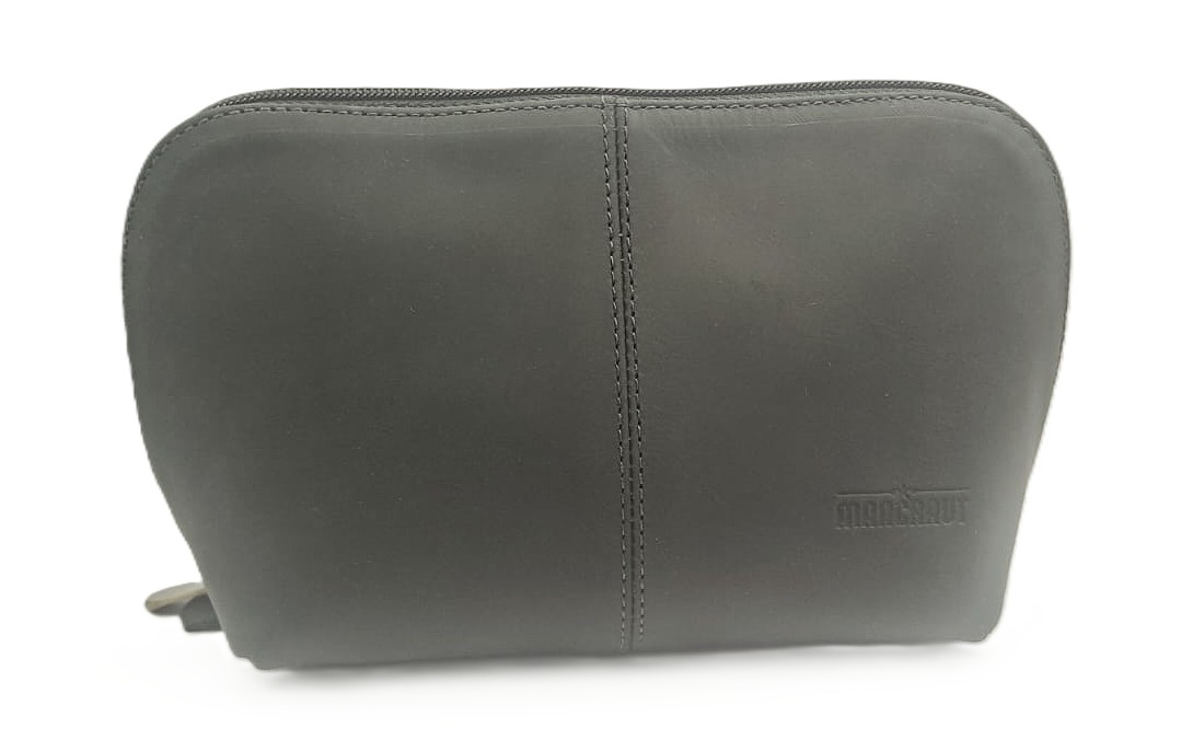 Cosmetiquero Amavita 100% Cuero - Negro 3