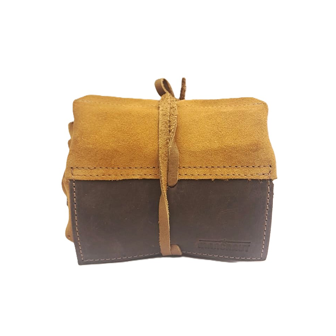 Juego de Dominó Con Funda de Cuero 5