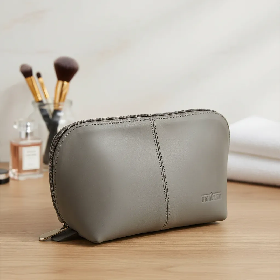 Cosmetiquero Amavita 100% Cuero - Negro 1