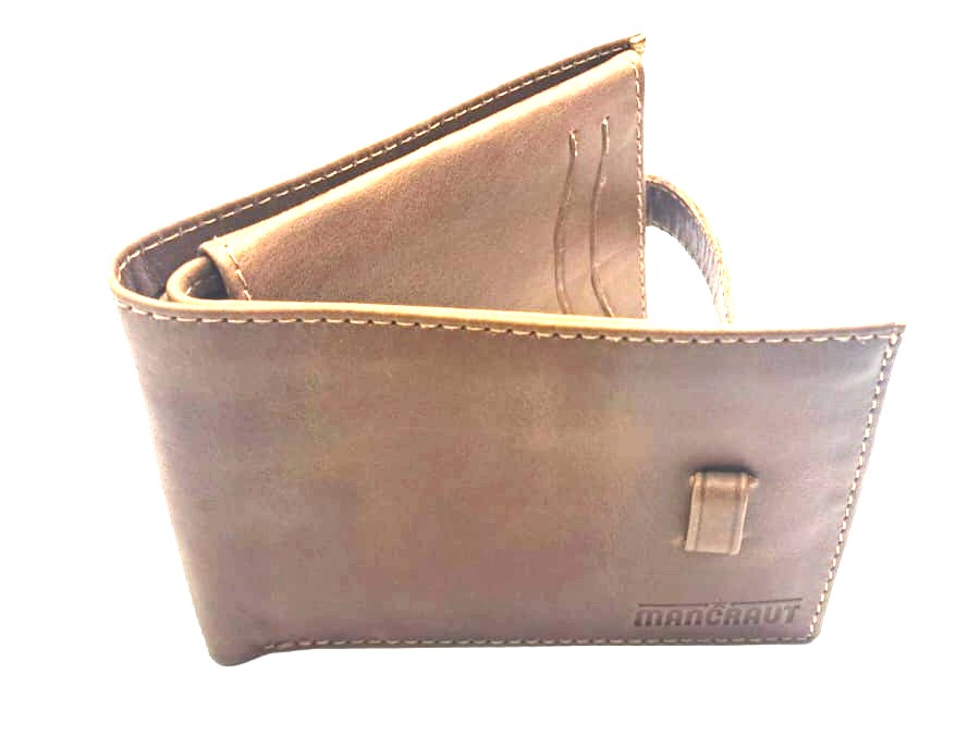 Billetera Terranova 100% Cuero - Café 3