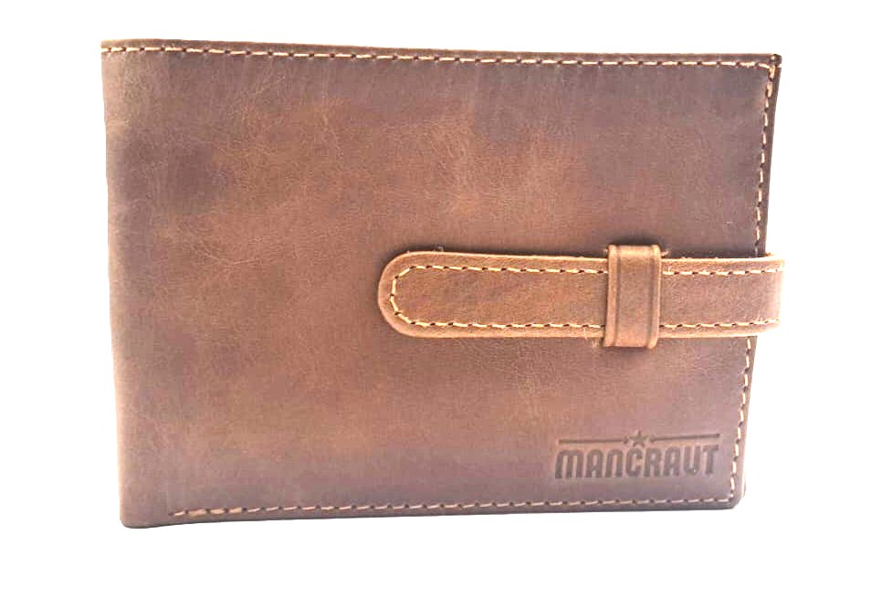 Billetera Terranova 100% Cuero - Café 2