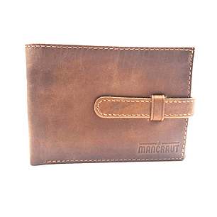 Billetera Terranova 100% Cuero - Café