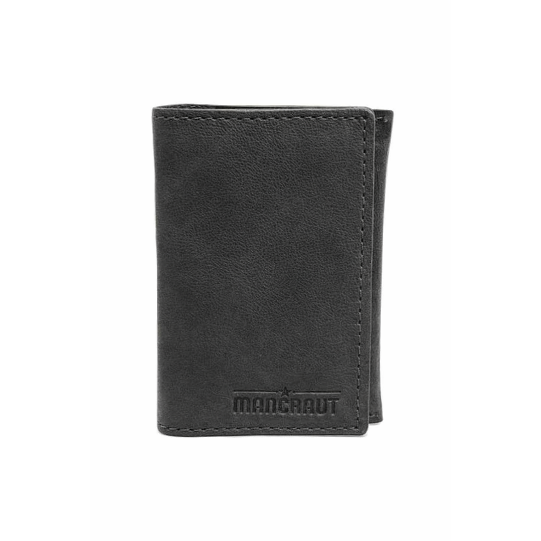 Billetera Tarjetero 100% Cuero - Negro 2