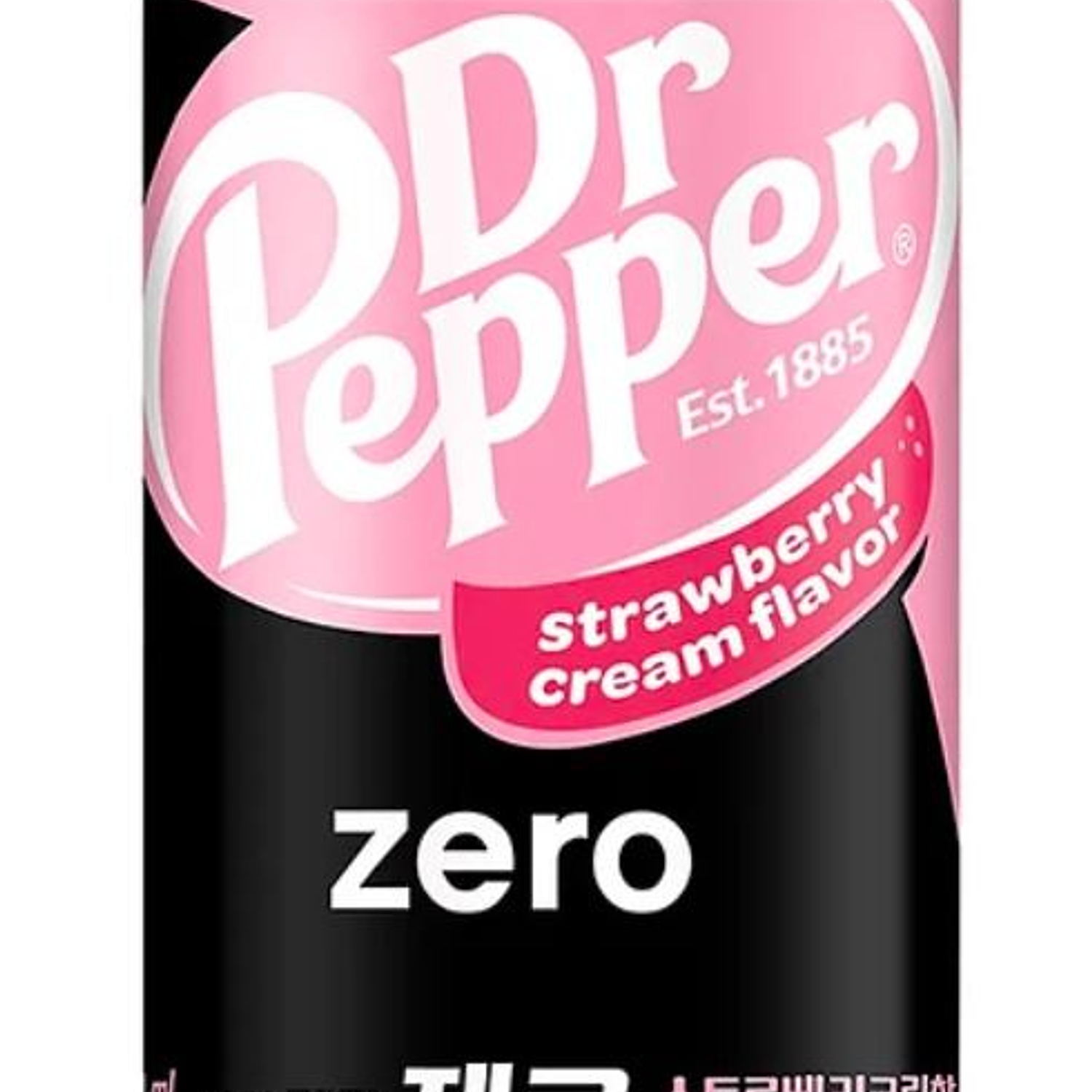 Dr Pepper Frutilla Crema  Zero 