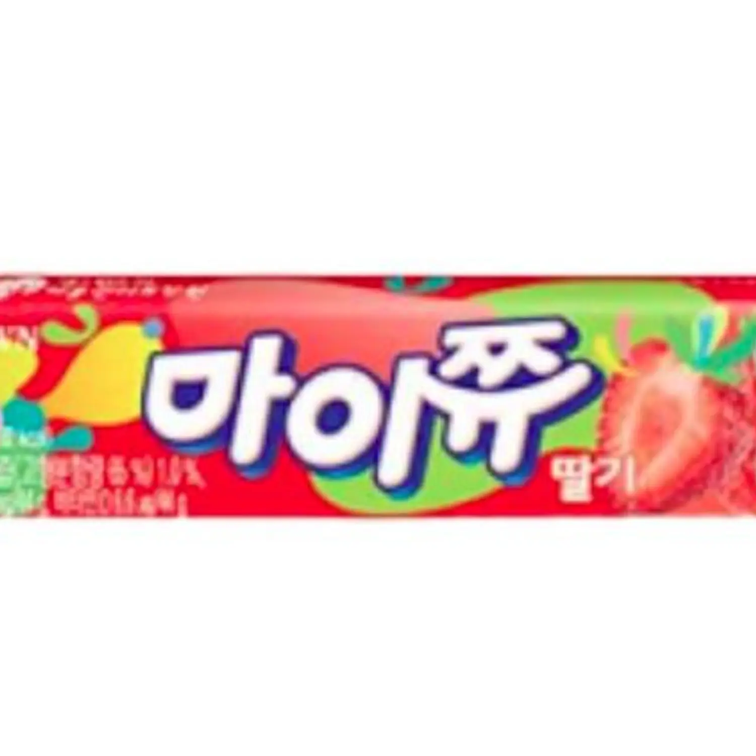 Masticable sabor frutilla