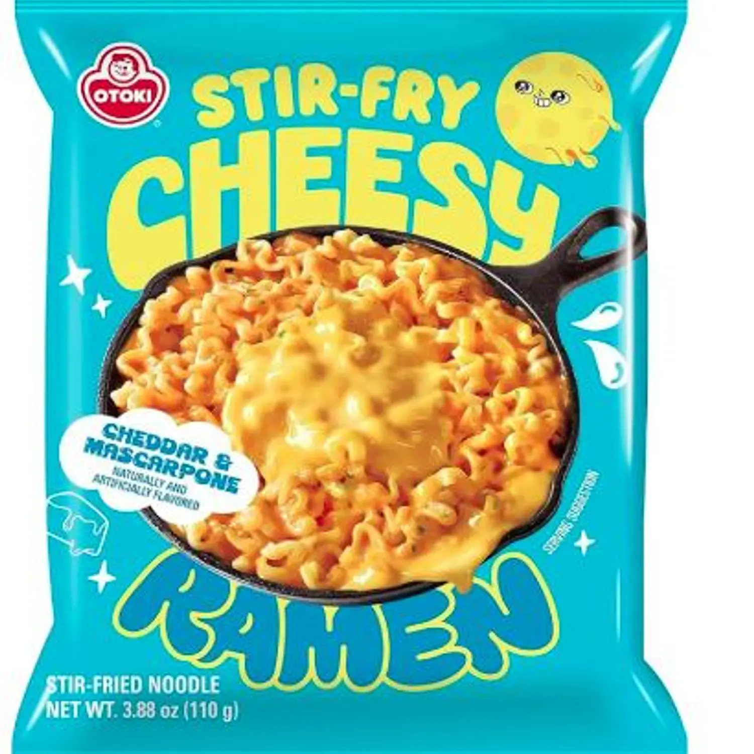Cheesy Ramen Cheddar y Mascarpone Stir Fry