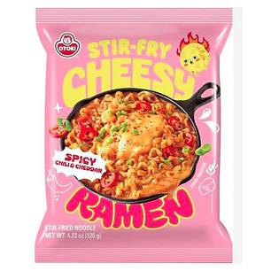 Cheesy Ramen Spicy Stir Fry Cheddar 