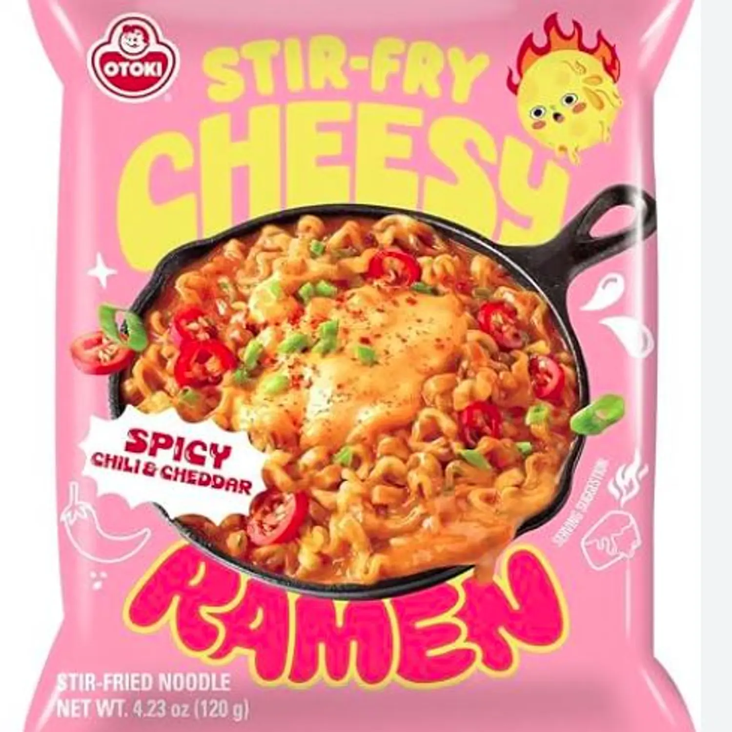 Cheesy Ramen Spicy Stir Fry Cheddar 