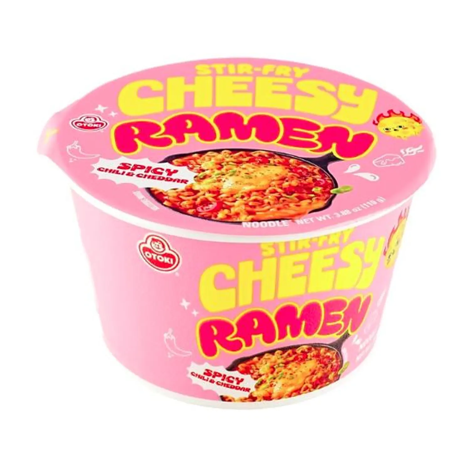 Cheesy Ramen Spicy Stir Fry Cheddar  Pote