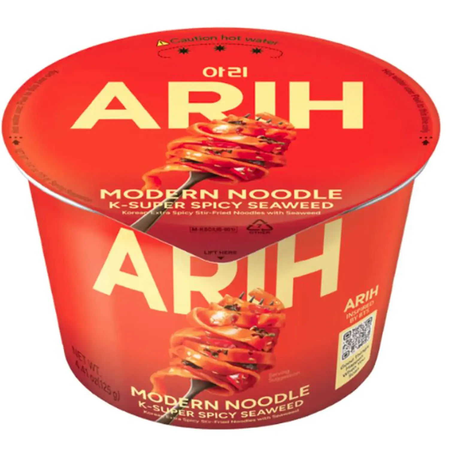 Arih Fideos Alga Super Picante Pote