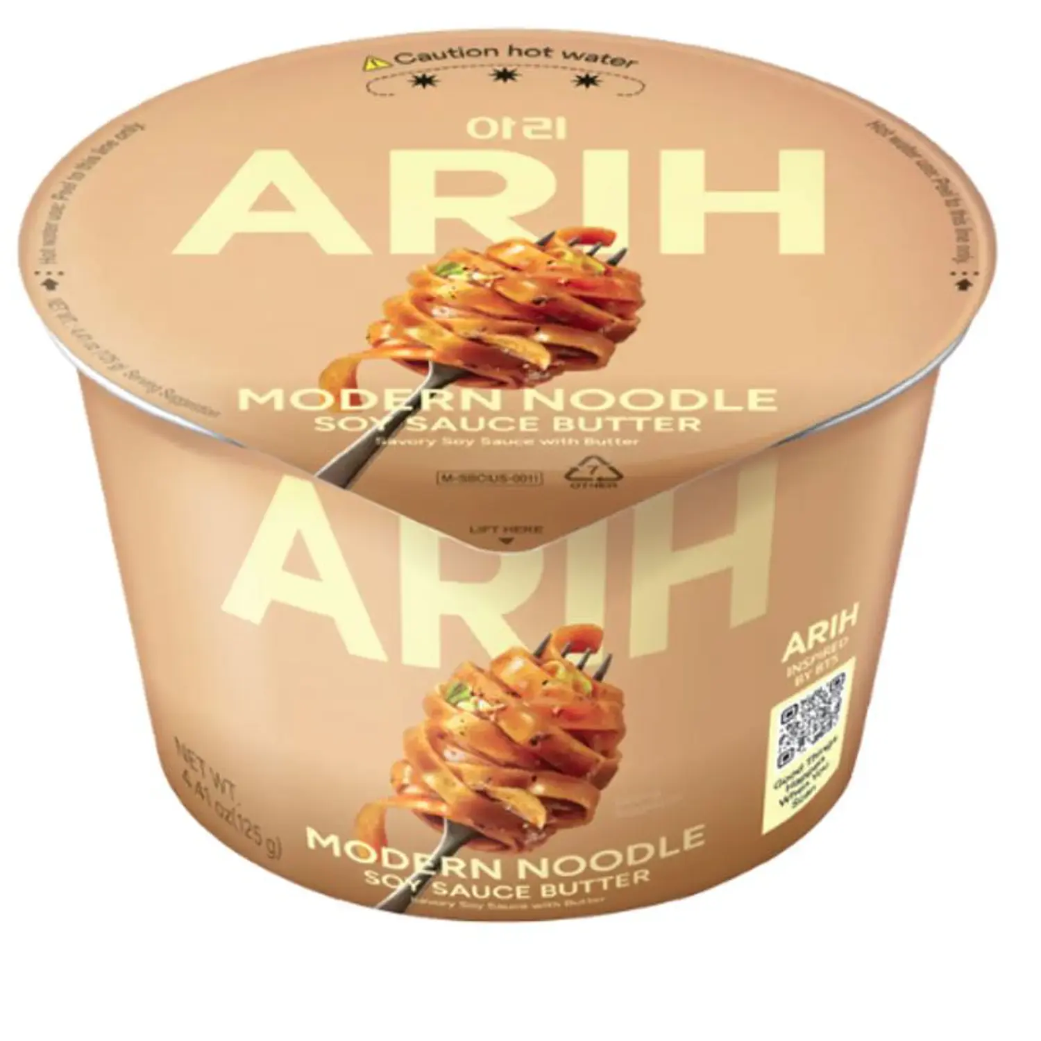 Arih Fideos Soja y Mantequilla Pote 