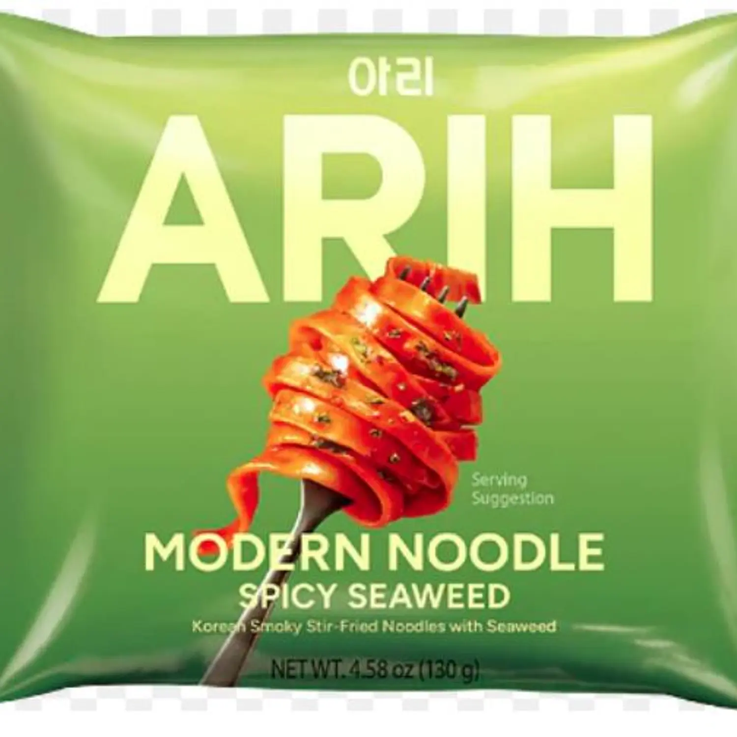 Arih Fideos Alga Picante sobre 