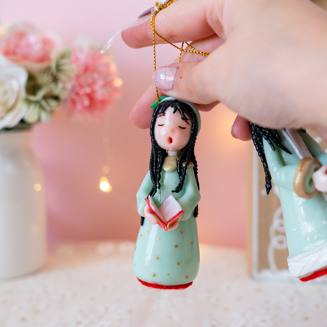 Adornos Set 2 Coristas Verdeagua 3