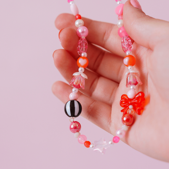 Collar Pastel Rojo 2