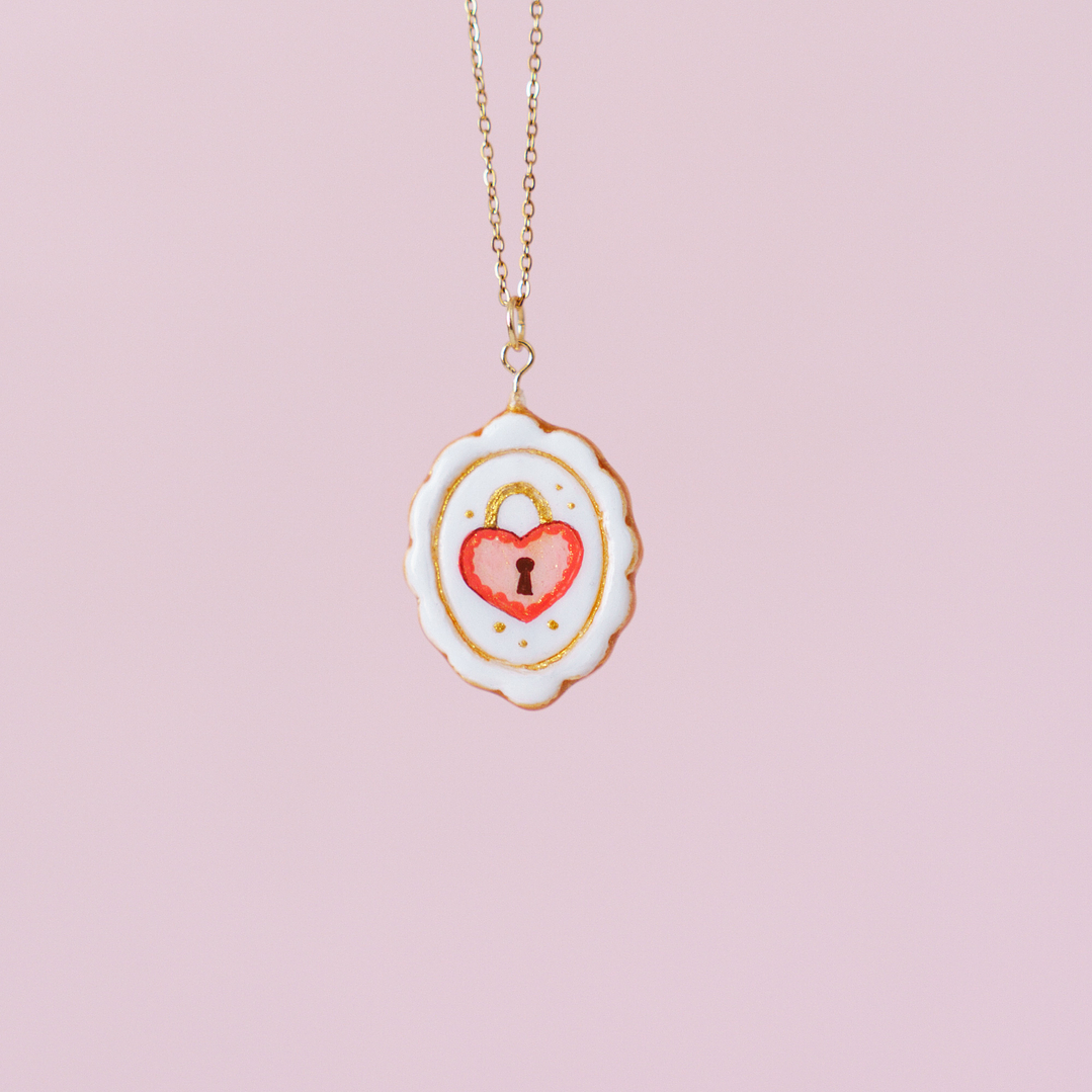 Medalla Candado Amor 1