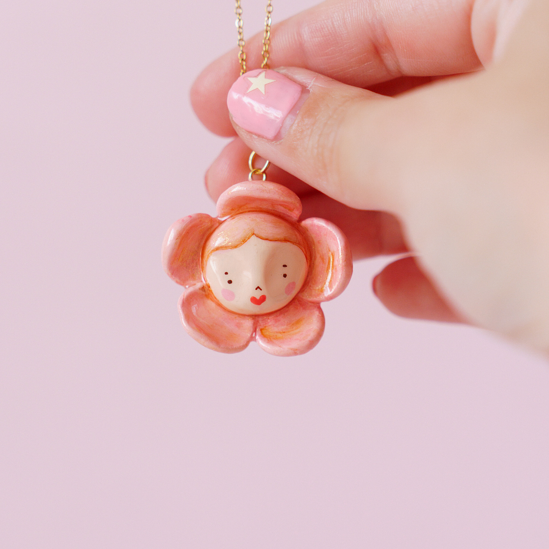 Carita Flor Rosada 3