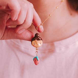 Collar Carita Frutilla