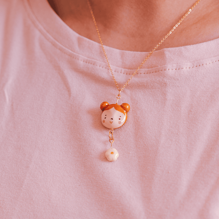 Collar Carita Moñitos 2