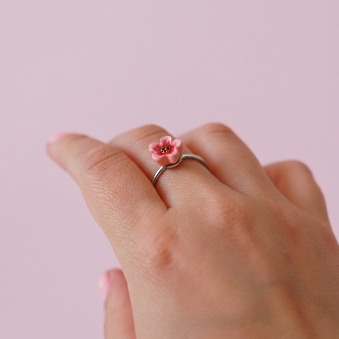 Anillo Sakura Ajustable 5