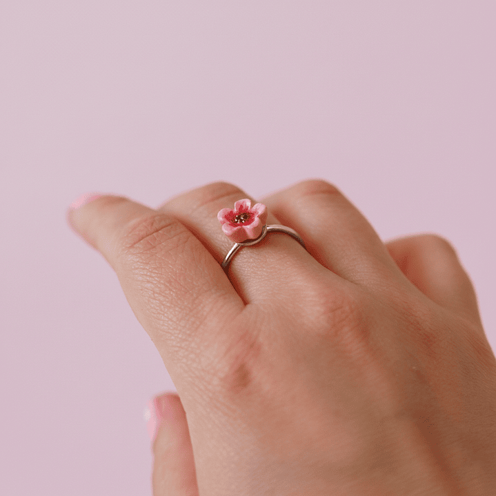 Anillo Sakura Ajustable 5