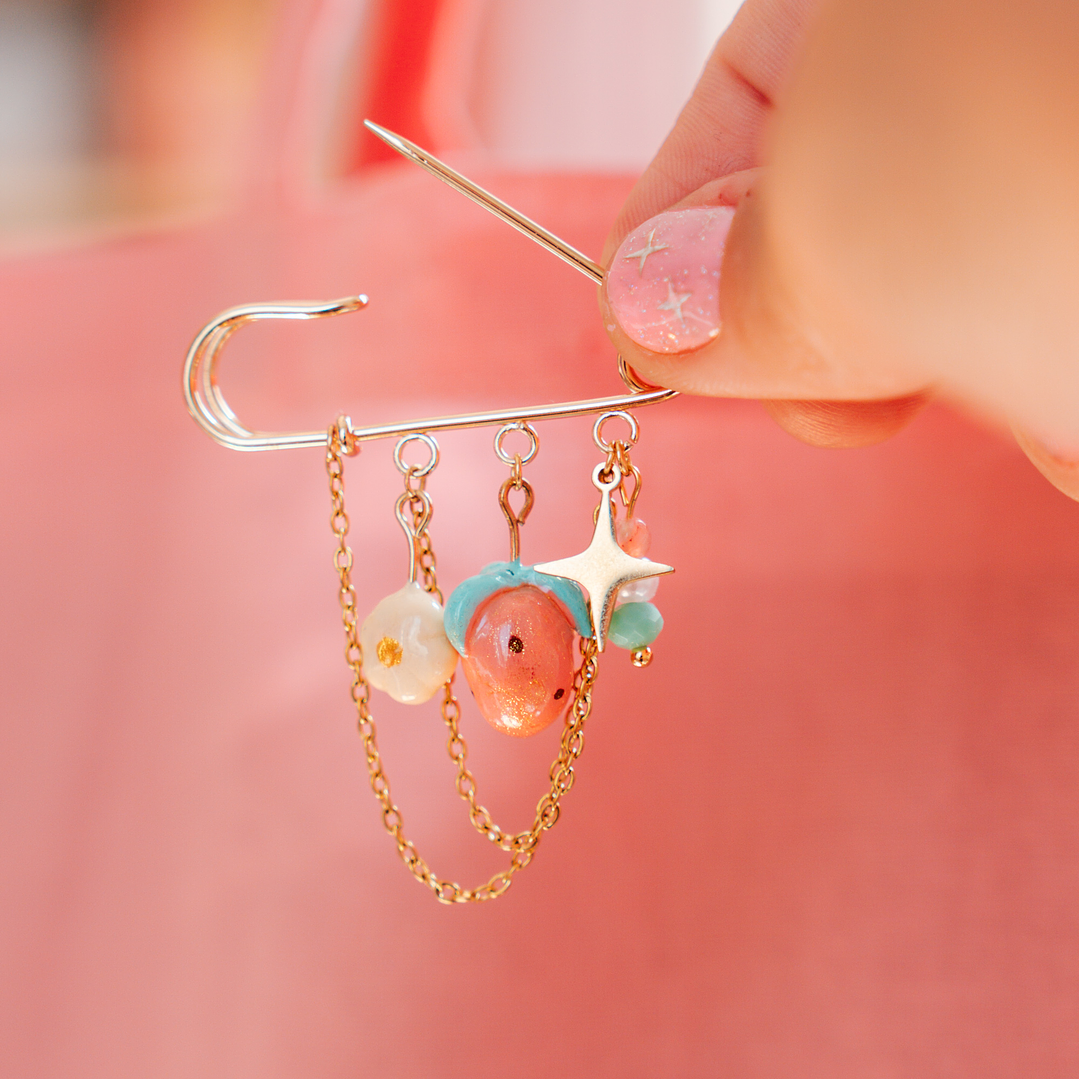 Prendedor Frutilla 4