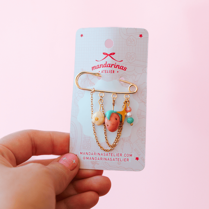 Prendedor Frutilla 3