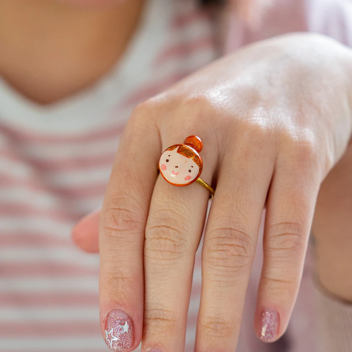 Anillo Carita Ajustable 2