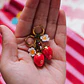 Aros Frutilla Flor - Miniatura 4