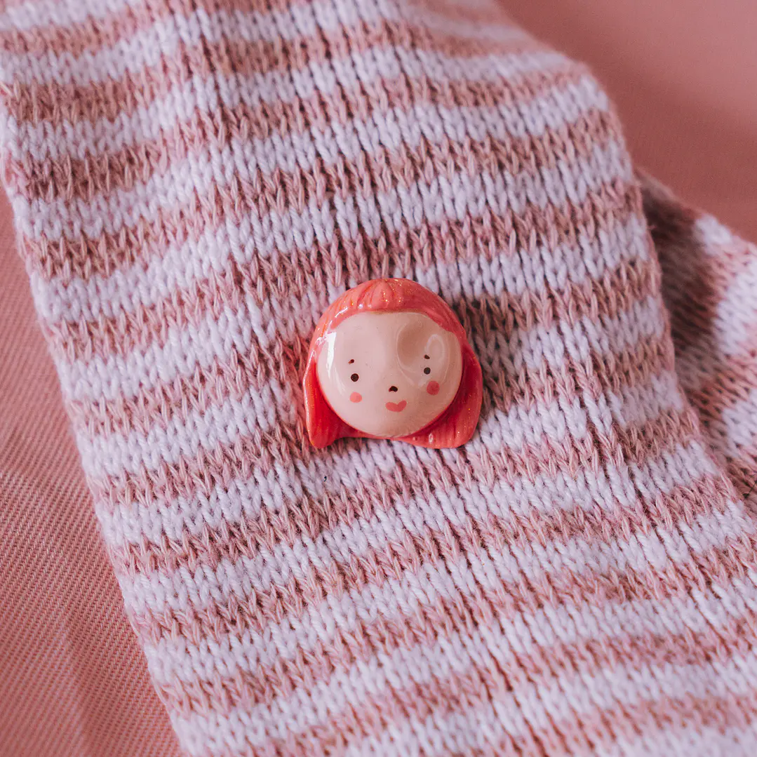 Pin Carita Rosa 2