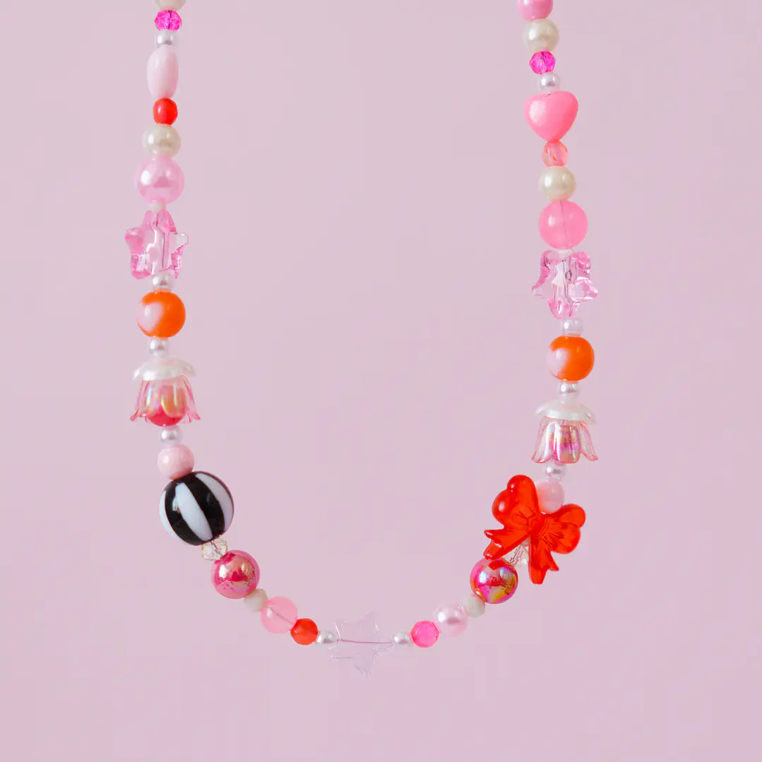 Collar Pastel Rojo 1