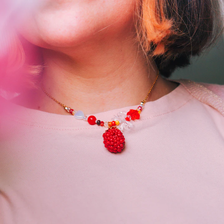 Collar Frambuesa Mix 3