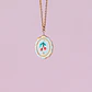 Collar Medalla Guindas - Miniatura 1