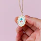 Collar Medalla Guindas - Miniatura 4