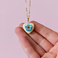 Collar Medalla No me olvides - Miniatura 1