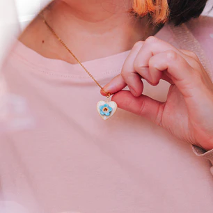 Collar Medalla No me olvides
