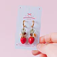 Aros Frutilla Flor - Miniatura 1