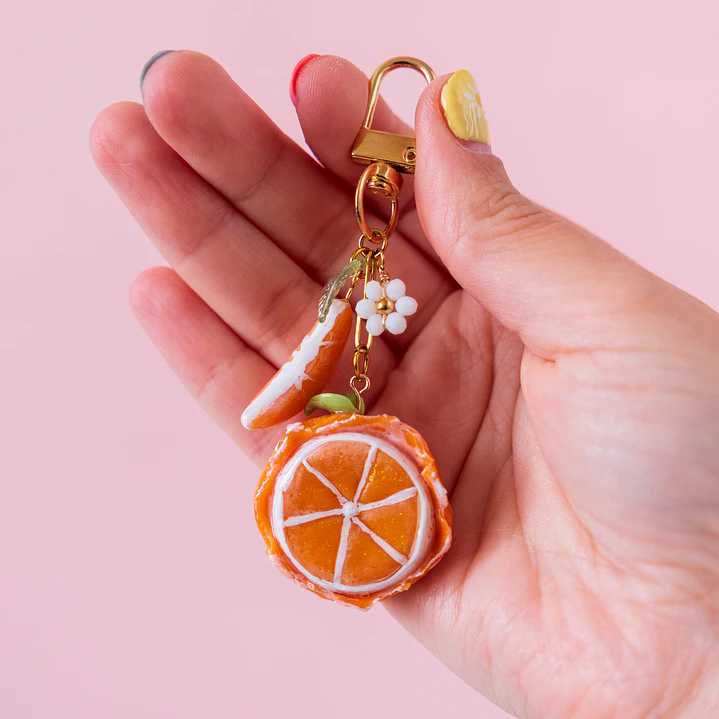 Llavero / CharmBag Mandarina 4