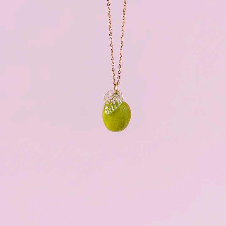 Collar Manzana Verde 4