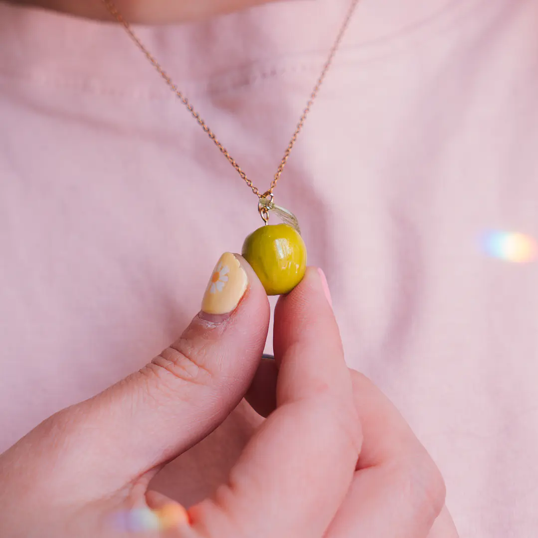 Collar Manzana Verde 5