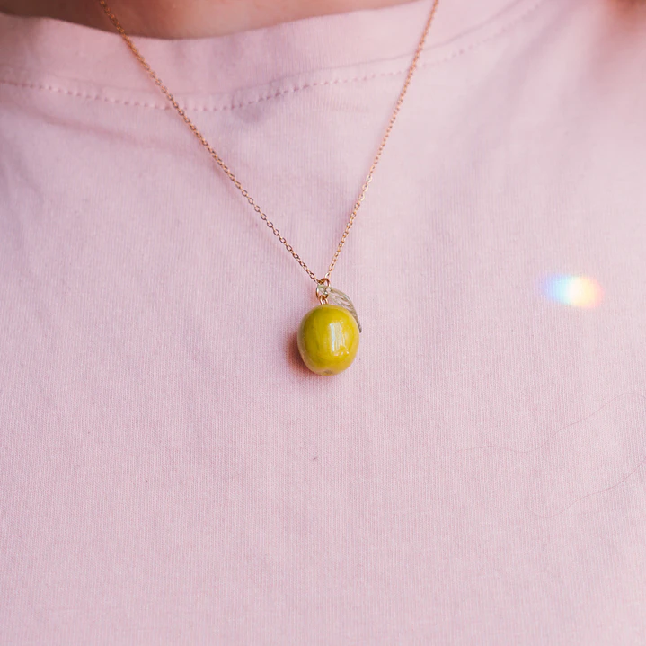 Collar Manzana Verde 3