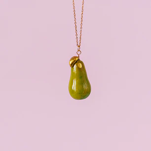Collar Pera Verde