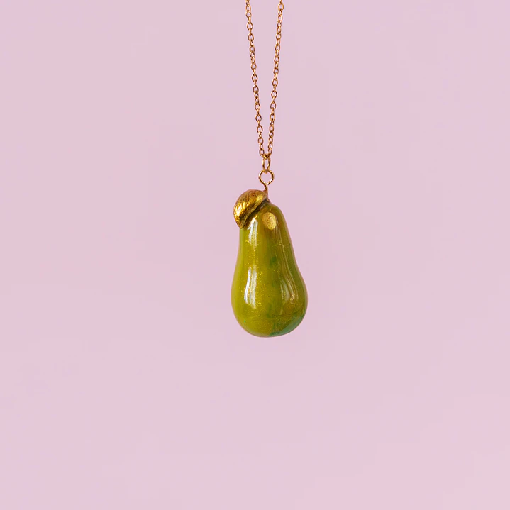 Collar Pera Verde 1