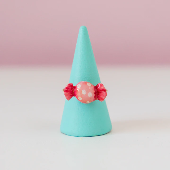 Anillo Dulce Rosado Ajustable 2
