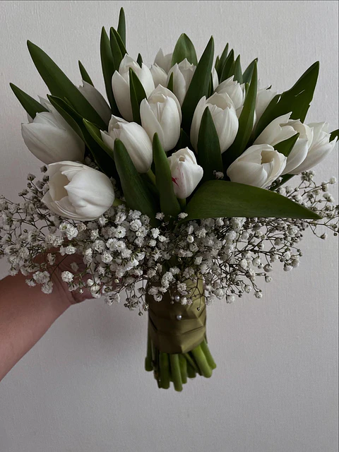 Ramo de Novia Bouquet de Tulipanes.