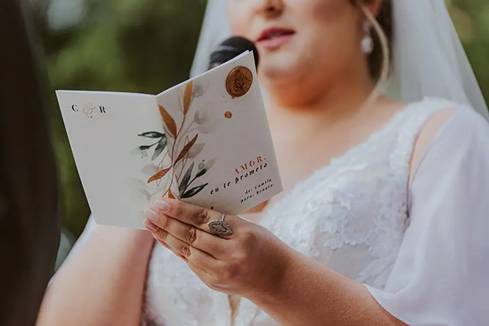 Set de libretas para votos. 1