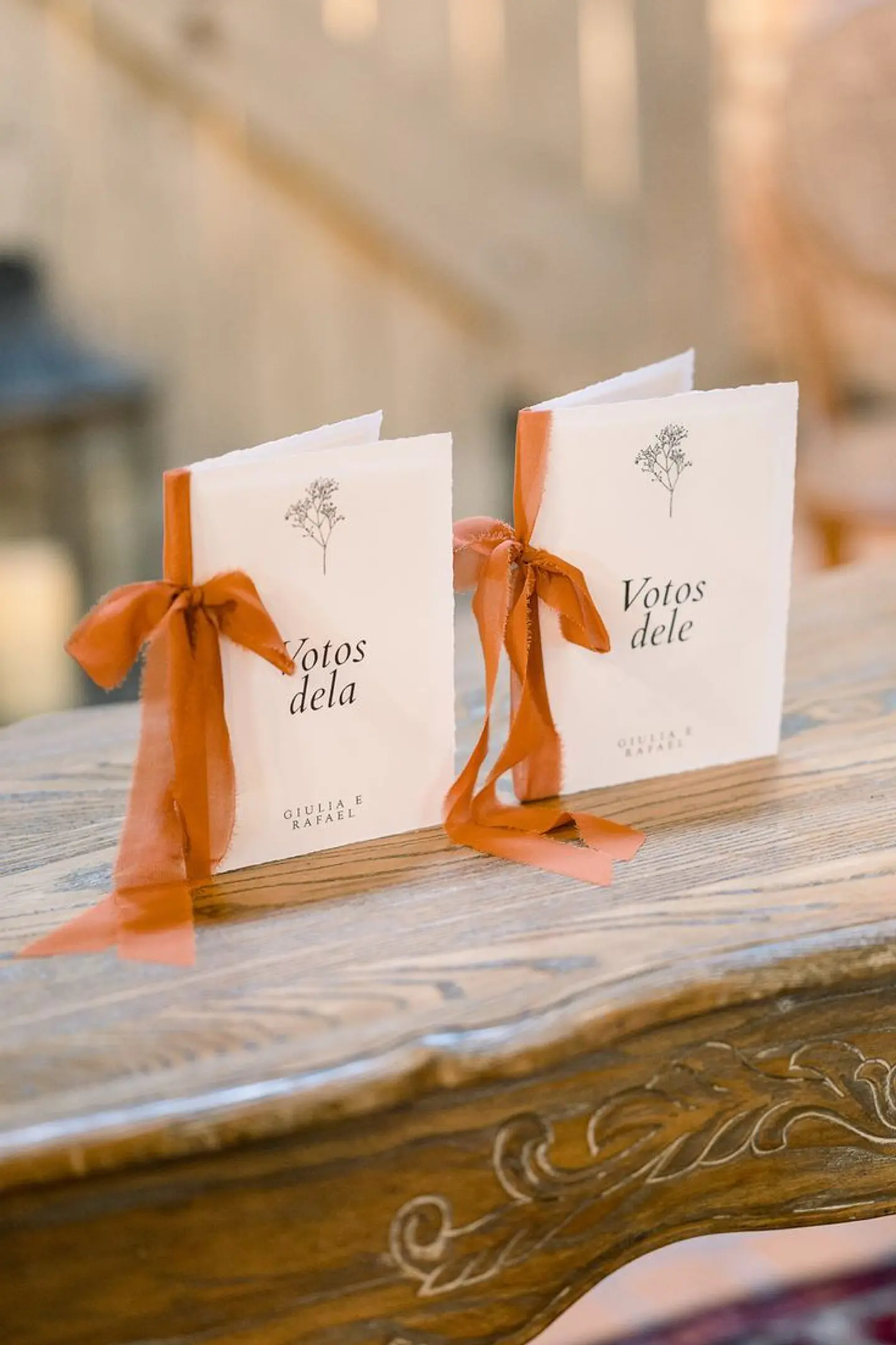 Set de libretas para votos. 3