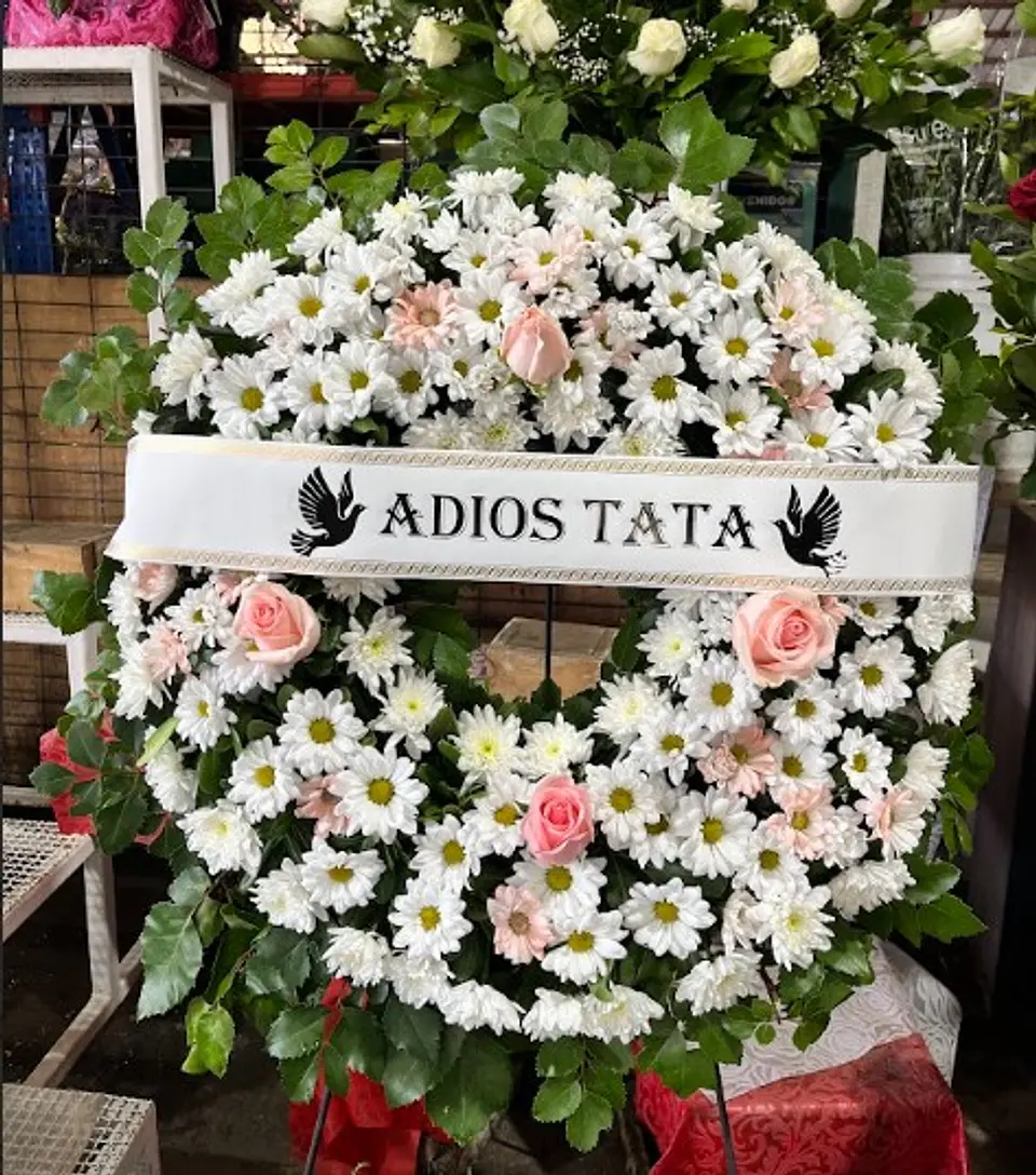 Corona Floral de Condolencias. 1