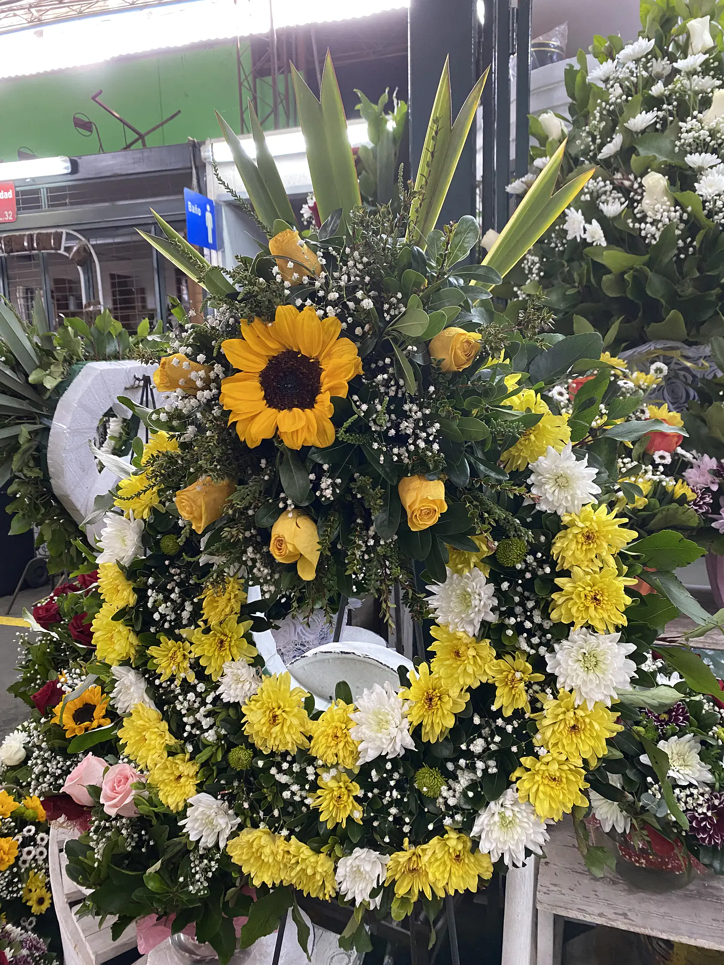 Corona Floral de Condolencias. 6