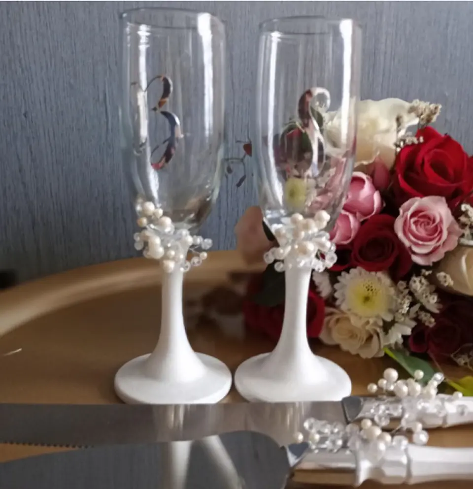 Set Copas de Novios. 1